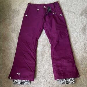 Roxy Purple Snow Pants